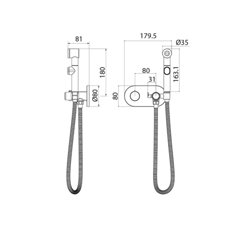 Смеситель IDDIS AXESBRBi08 Axes