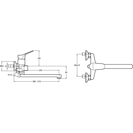 Смеситель Jacob Delafon   Brive E78117-CP