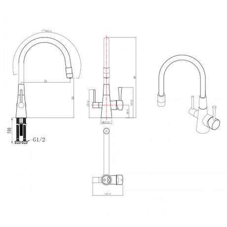 Смеситель Lemark Comfort LM3075W