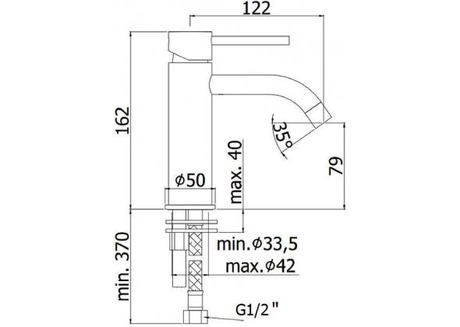 Смеситель Paffoni Light LIG071CR 