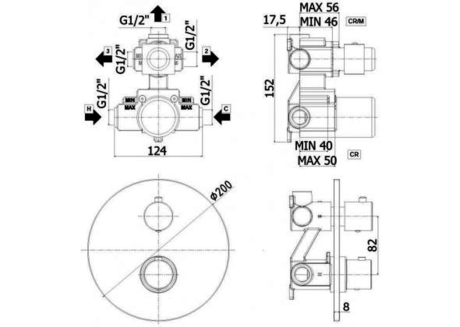 Смеситель Paffoni LIGHT LIQ019CR 