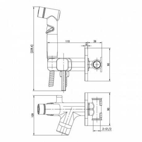 Смеситель Lemark Solo LM7165GM