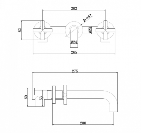 Смеситель Abber    Wasser Kreis AF81121RG 