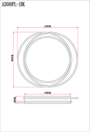 Люстра Arte Lamp  SONNY A2688PL-1BK