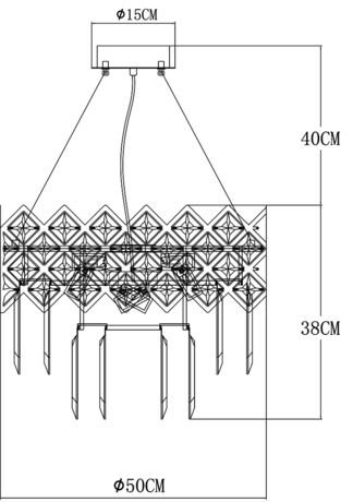 Люстра Arte Lamp  WEZEN A1006SP-8CC