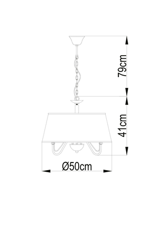 Люстра Arte Lamp  A1150SP-5CC AURORA