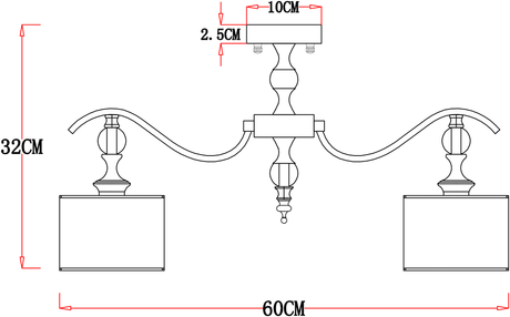 Люстра Arte Lamp  A4038PL-5CC IBIZA