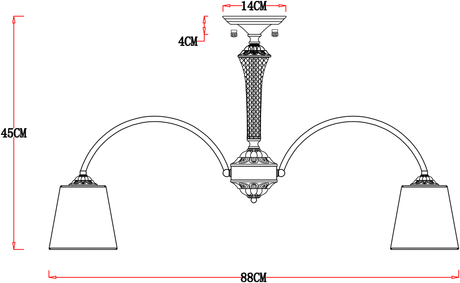 Люстра Arte Lamp  A7301PL-8PB GRACIE