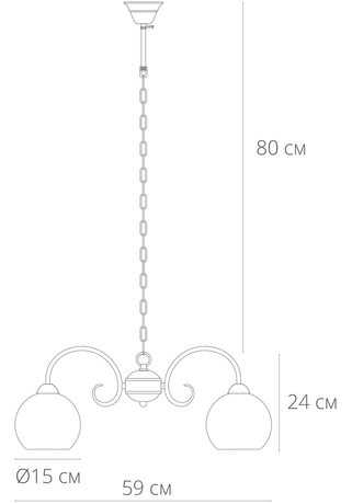 Люстра Arte Lamp  A9317LM-3AB MARGO