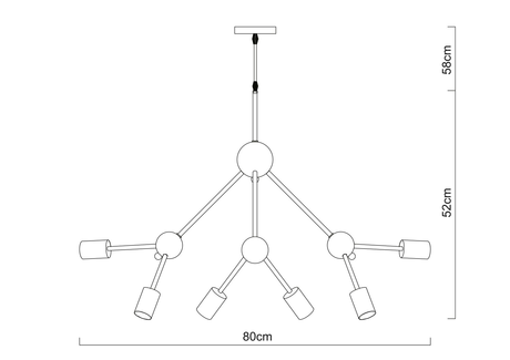 Люстра Arte Lamp  MATRIX A3064SP-12WH