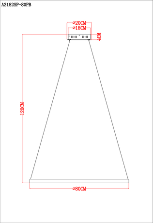 Люстра Arte Lamp  ORIONE A2182SP-80PB