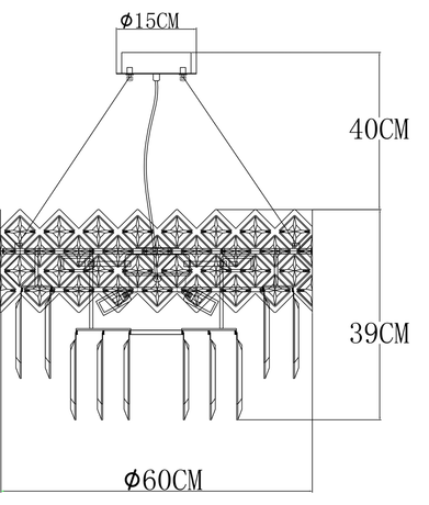 Люстра Arte Lamp  WEZEN A1006SP-10CC