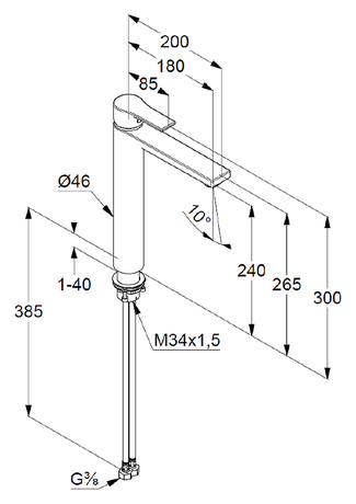 Смеситель KLUDI   ZENTA 482560565