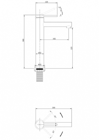 Смеситель Abber    Emotion AF8811B 