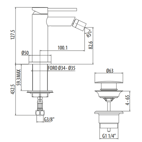 Смеситель Gattoni    CIRCLE TWO 9150/91C0