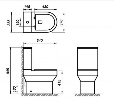 Унитаз BelBagno  NORMA BB339CPR/BB2111SC