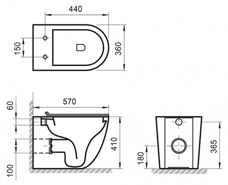 Унитаз BelBagno  SFERA-R BB2141CBR/BB105SC