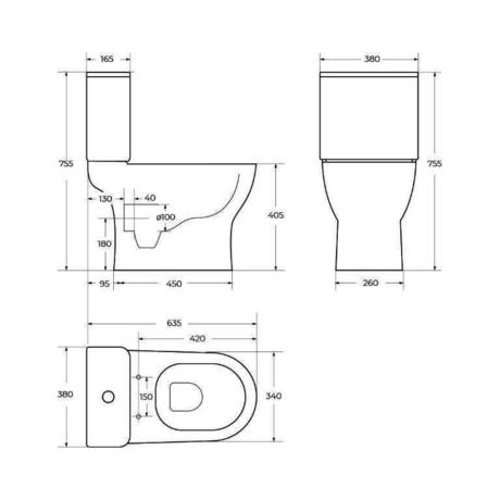 Унитаз BelBagno  STEAM BB130CPR/BB130SC