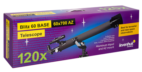 Телескоп Levenhuk  Blitz 60 BASE