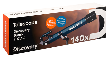 Телескоп Levenhuk  Discovery Spark 707 AZ с книгой