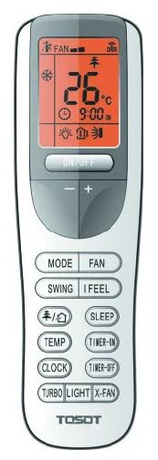 Кондиционер Tosot  T07H-SLEu2/I / T07H-SLEu2/O