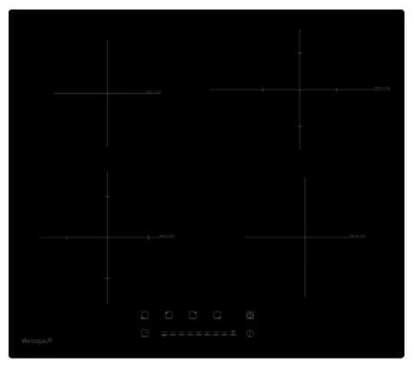 Варочная панель Weissgauff HI 641 BS