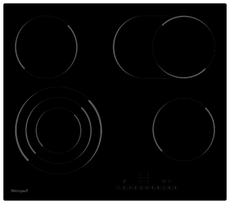 Варочная панель Weissgauff HV 643 BS