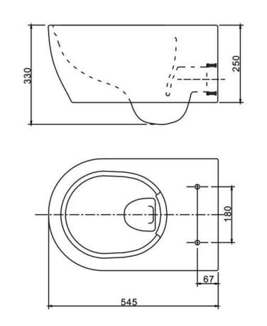 Унитаз SSWW NC 4477