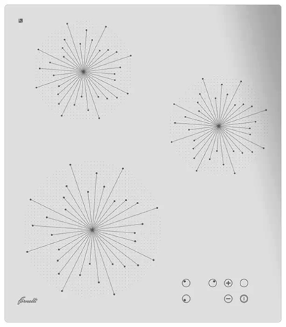Варочная панель Fornelli  PI 45 INIZIO WH