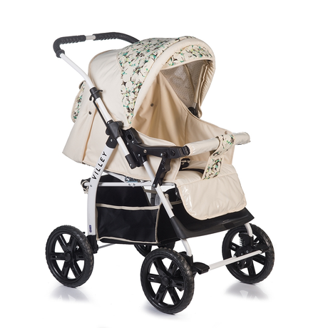 Babyhit VILLEY бежевый, вставка цветы