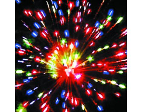 Батарея салютов Русский фейерверк ЕЛКА С ОГОНЬКОМ Р7210