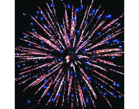 Батарея салютов Русский фейерверк ЕЛКА С ОГОНЬКОМ Р7210