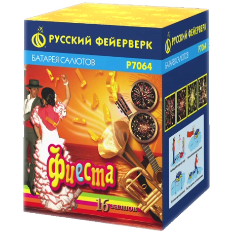 Батарея салютов Русский фейерверк ФИЕСТА Р7064