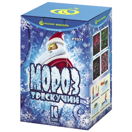 Батарея салютов Русский фейерверк МОРОЗ ТРЕСКУЧИЙ Р7071