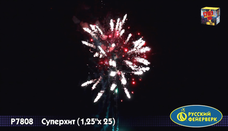 Батарея салютов Русский фейерверк СУПЕРХИТ Р7808