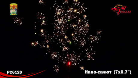 Батарея салютов Русская пиротехника НАНО-САЛЮТ РС6120