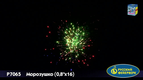 Батарея салютов Русская пиротехника МОРОЗУШКО Р7065