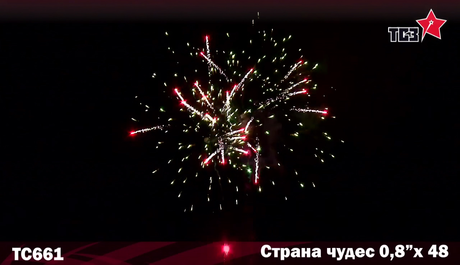 Батарея салютов Русская пиротехника СТРАНА ЧУДЕС РС6950