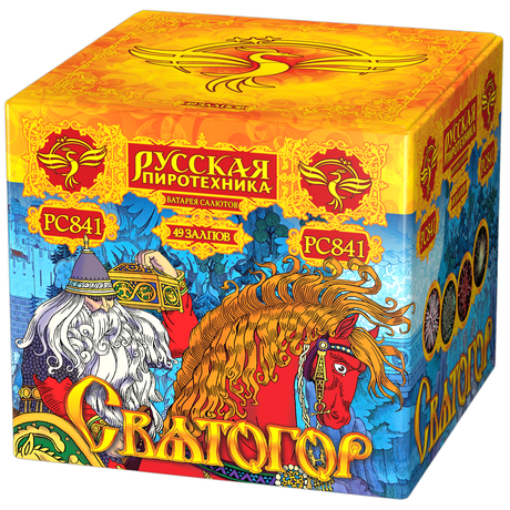 Батарея салютов Русская пиротехника СВЯТОГОР РС841