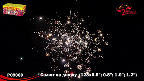 Батарея салютов Русская пиротехника САЛЮТ НА ДНЮХУ РС9060