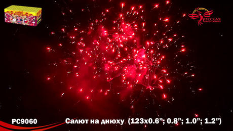 Батарея салютов Русская пиротехника САЛЮТ НА ДНЮХУ РС9060