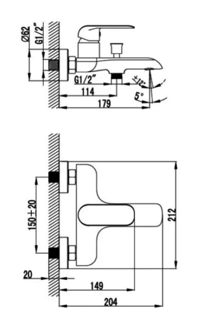 Смеситель IDDIS Calipso CALSB00i02WA 