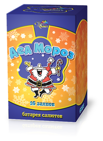 Батарея салютов Уралсалют ДЕД МОРОЗ 