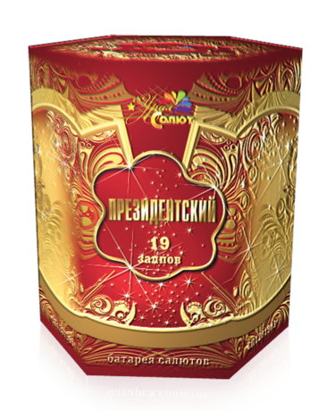 Батарея салютов Уралсалют ПРЕЗИДЕНТСКИЙ