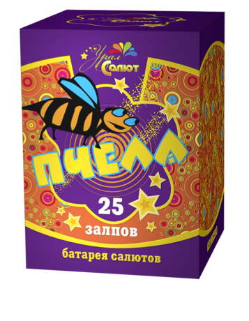 Батарея салютов Уралсалют ПЧЕЛА
