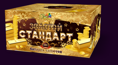 Батарея салютов Уралсалют ЗОЛОТОЙ СТАНДАРТ