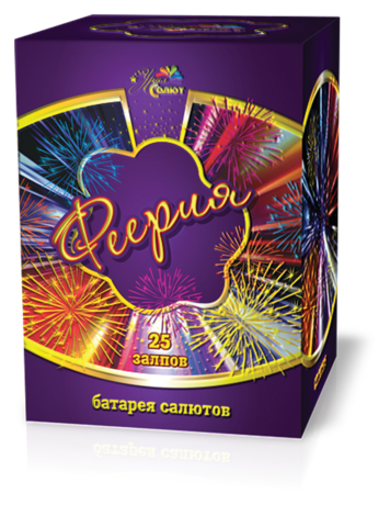 Батарея салютов Уралсалют ФЕЕРИЯ