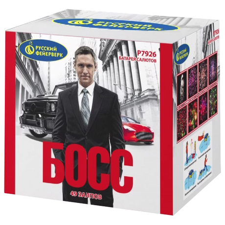 Батарея салютов Русский фейерверк Босс Р7926