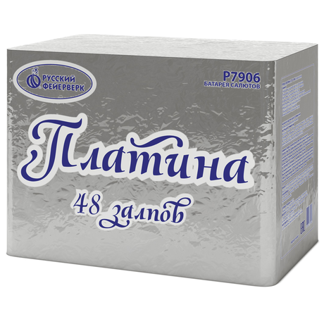 Батарея салютов Русский фейерверк Платина Р7906