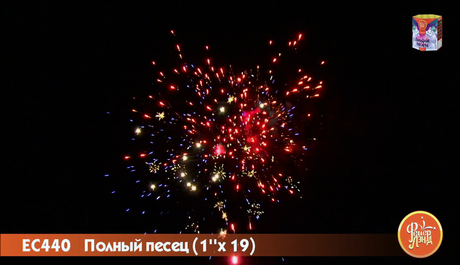 Батарея салютов ФейерЛэнд  Полный песец ЕС440
